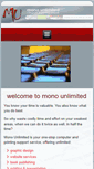 Mobile Screenshot of monounlimited.com